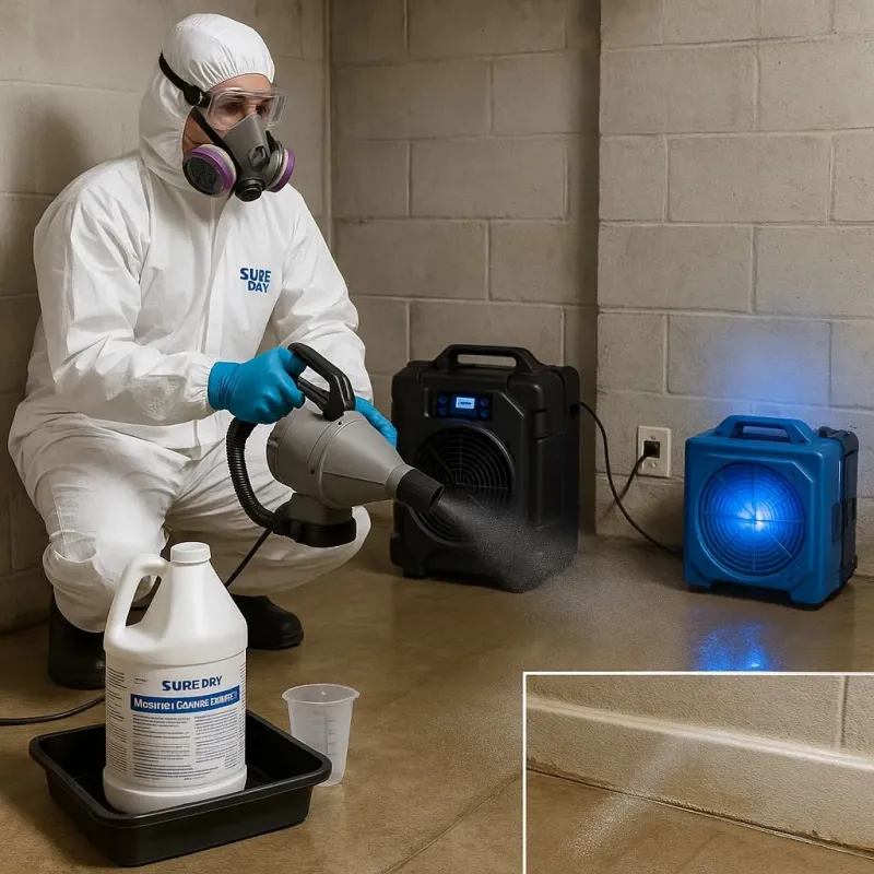 Sanitization and Odor Removal process in Adairsville, GA