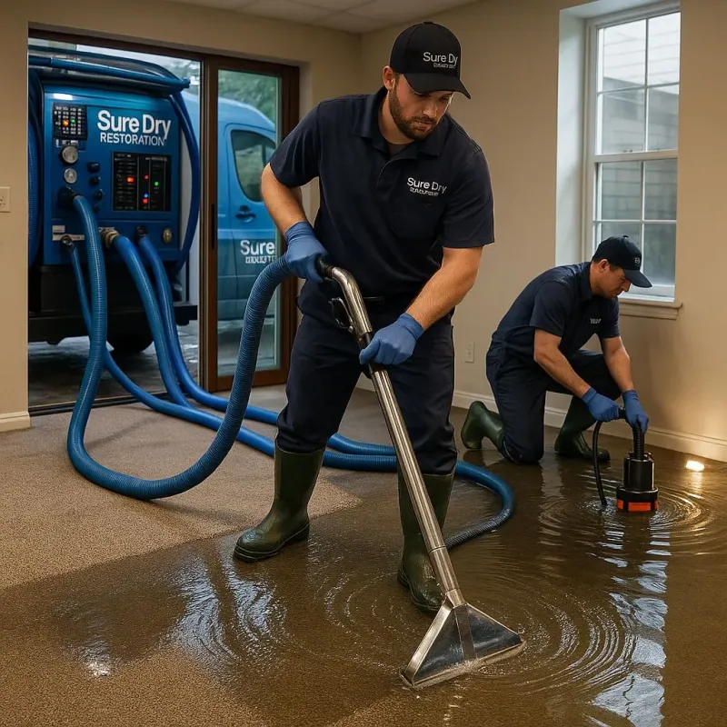 Water Extraction and Removal process in Adairsville, GA